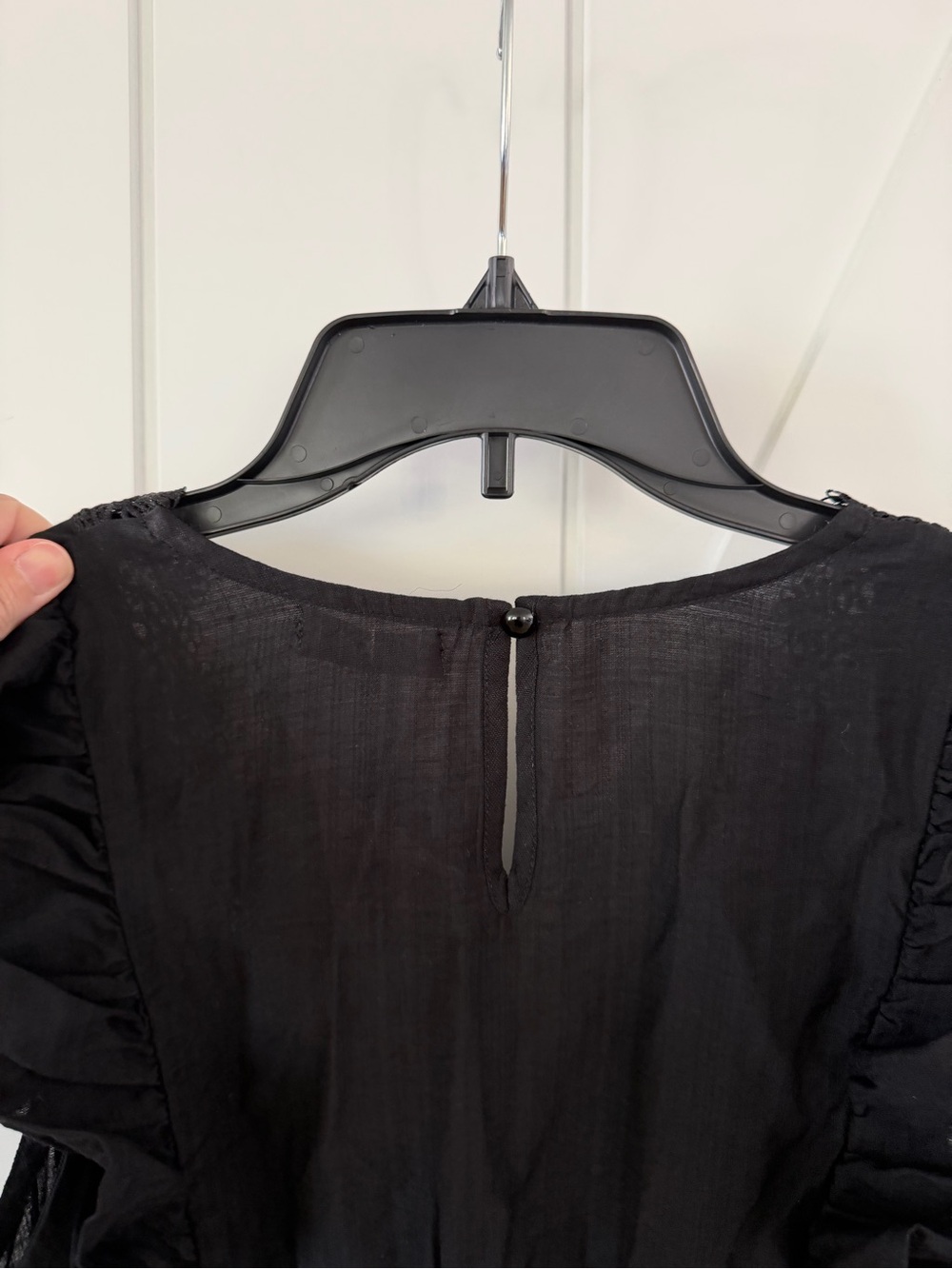Cupshe Clover Black Ruffle Romper - Picture 5 of 10